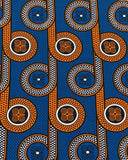 Ankara Guaranteed wax block print fabric FBRIC#10