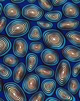 Ankara Guaranteed wax block print fabric FBRIC#11