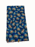 Ankara Guaranteed wax block print fabric FBRIC#11
