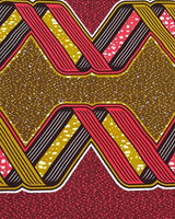 Ankara Guaranteed wax block print fabric FBRIC#19