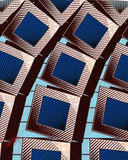Ankara Guaranteed wax block print fabric FBRIC#3