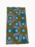 Ankara Guaranteed wax block print fabric FBRIC#4